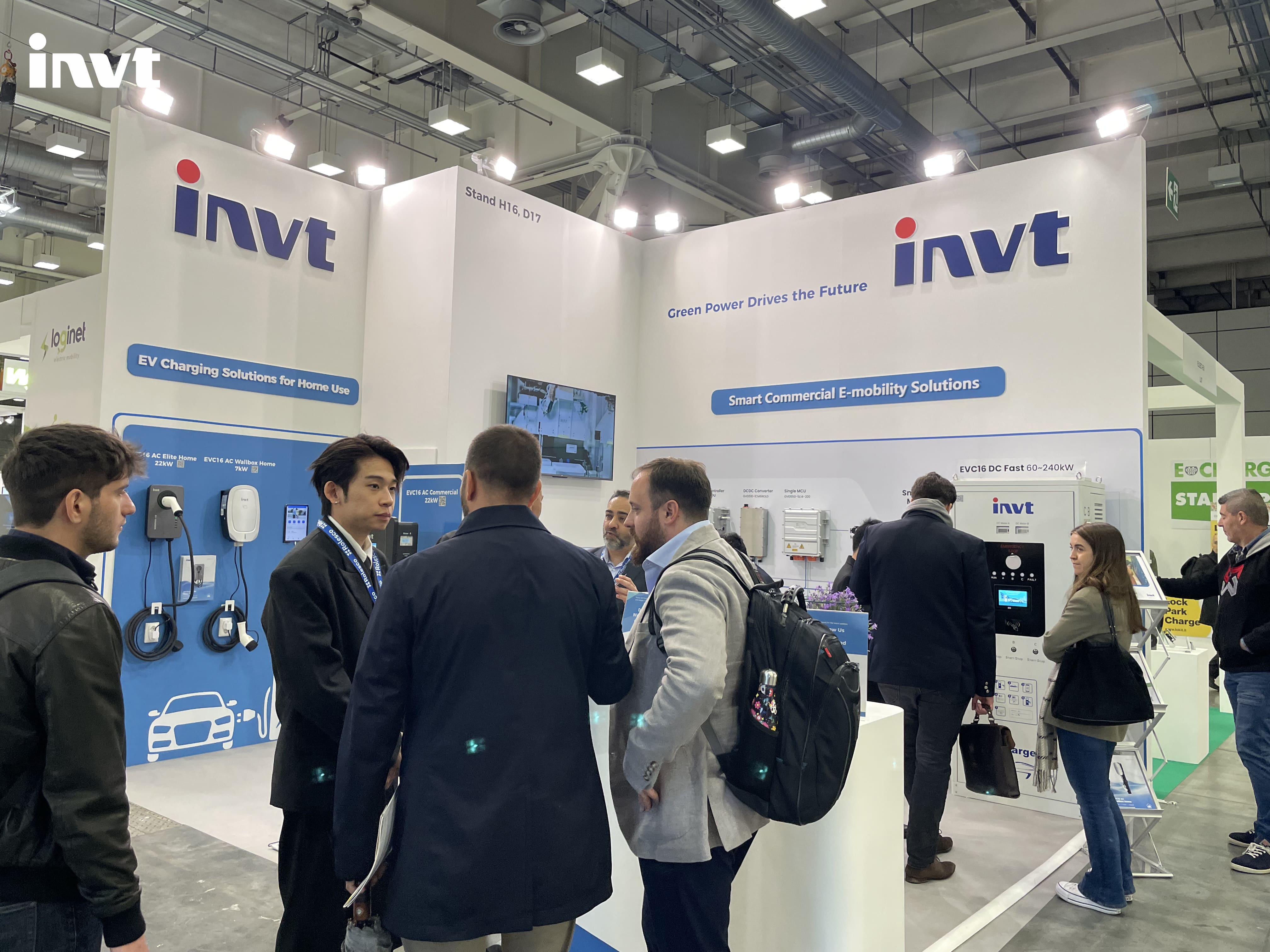 INVT E-mobility's Debut at E-CHARGE 2024 Proves Successful